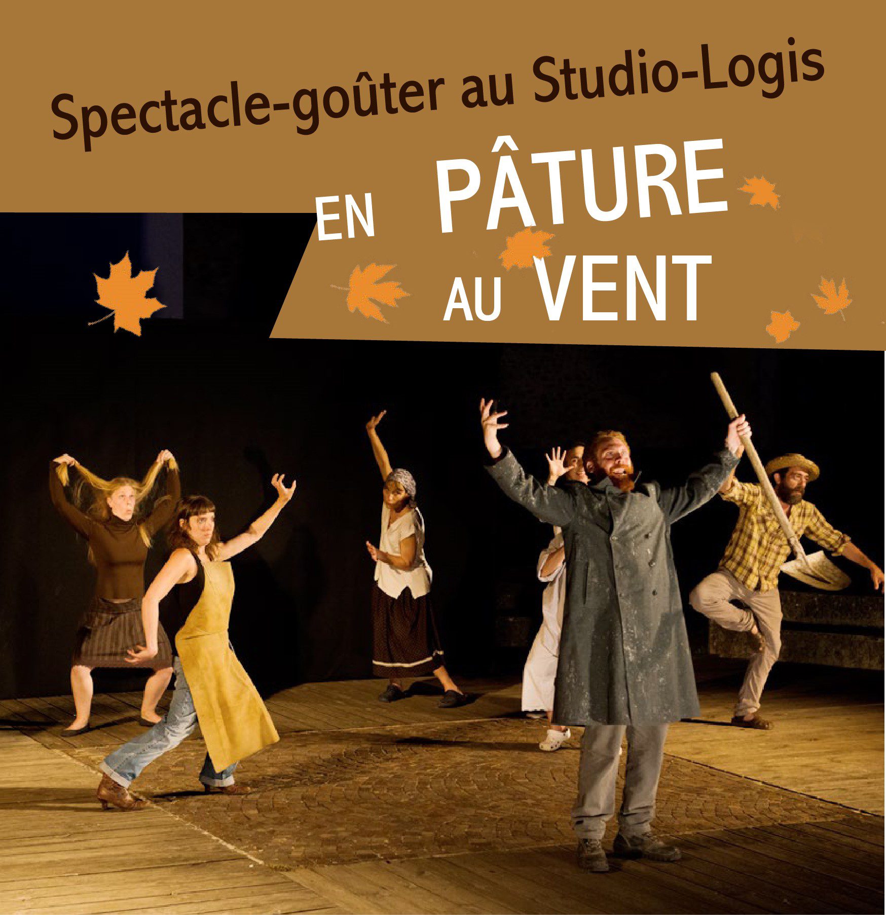 en pature au vent