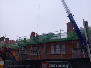 toiture pendant les travaux