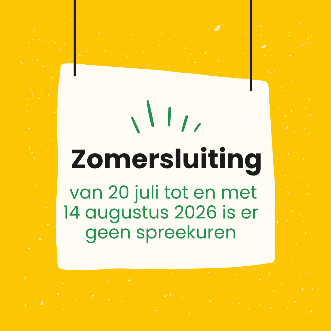 geen spreekuren